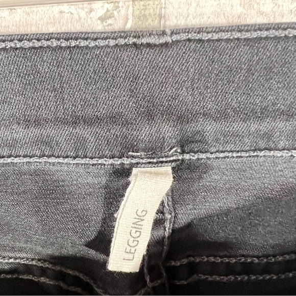 Rag & bone Legging in Premier Charcoal Gray Wash Size 25 - Picture 12 of 12